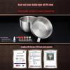 SSGP 304 Stainless Steel Instant Noodle Bowl with Lid