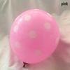 12-Inch Thickened Polka Dot Latex Balloons for Birthday, Party, Wedding, Room Decorations in Candy Colors.