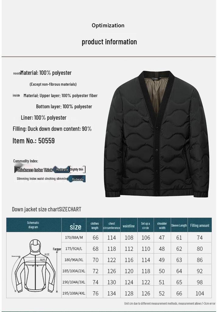 Snowflying Men's Winter Down Jacket