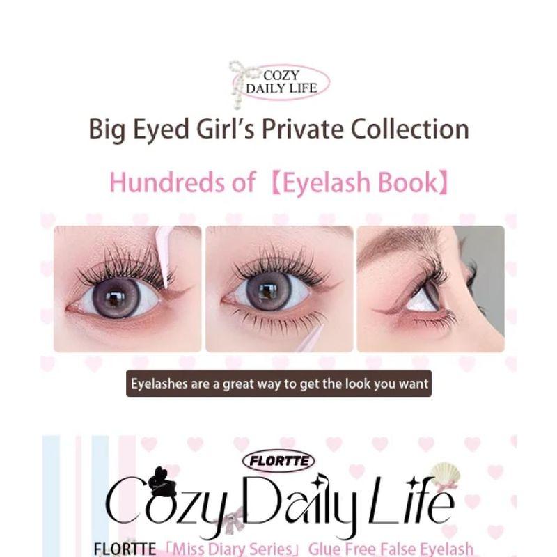 FLORTTE - Glue-Free False Eyelash (3-4)
