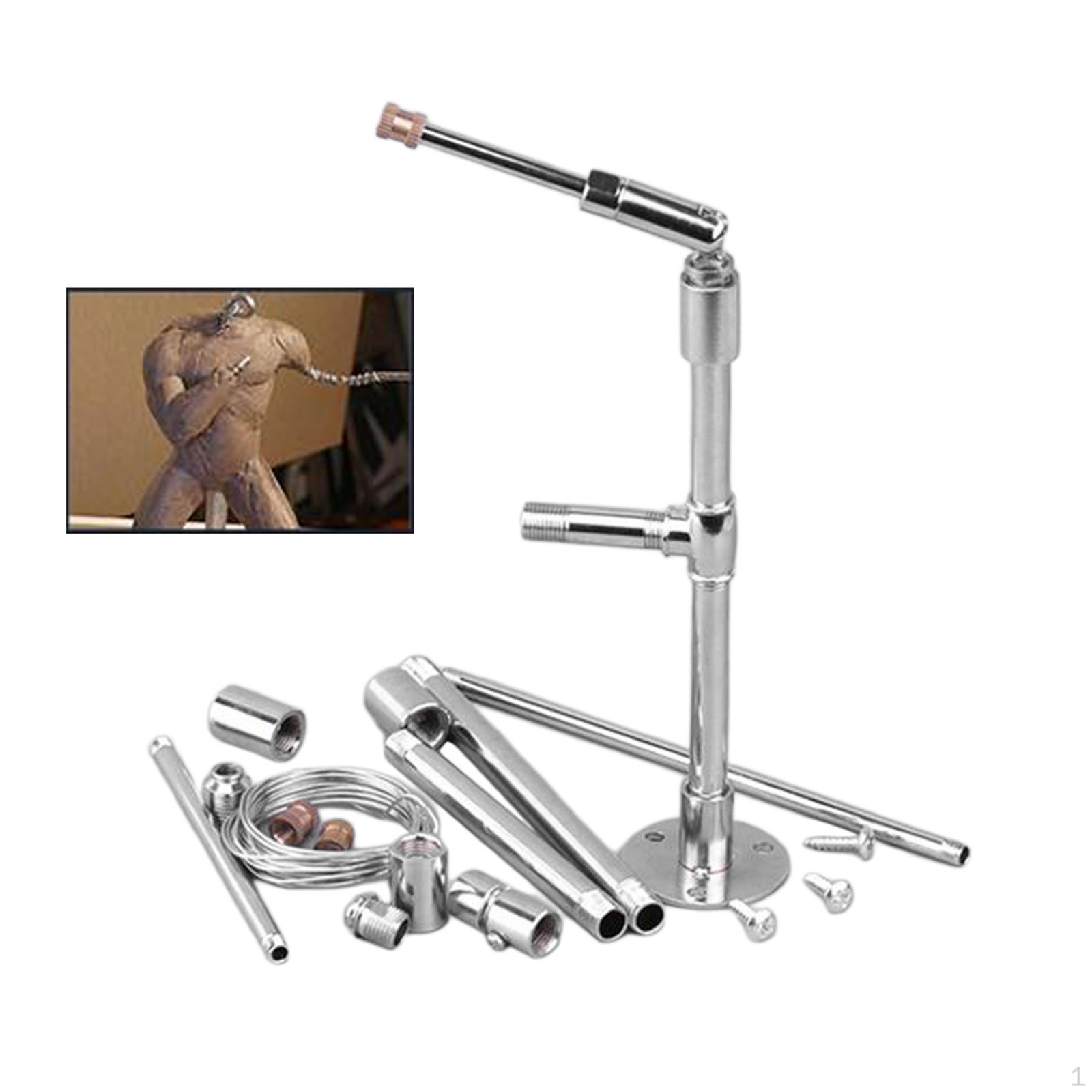 

Подставка для глиняной модели, металлическая подставка для моделирования DIY, статуэтка, инструмент для хобби