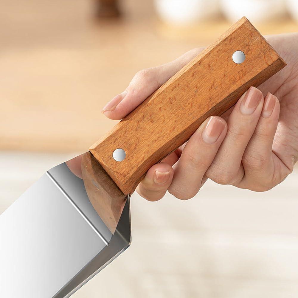 Stainless Steel Watermelon Slicer Triangle Melon Cutting Tool Easy to Clean Fruit Cutter Picnic