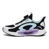 Anta Monthly Slip Resistant Durable Low Top Running Shoes Kids Sneakers White Black Purple 322325518H-5