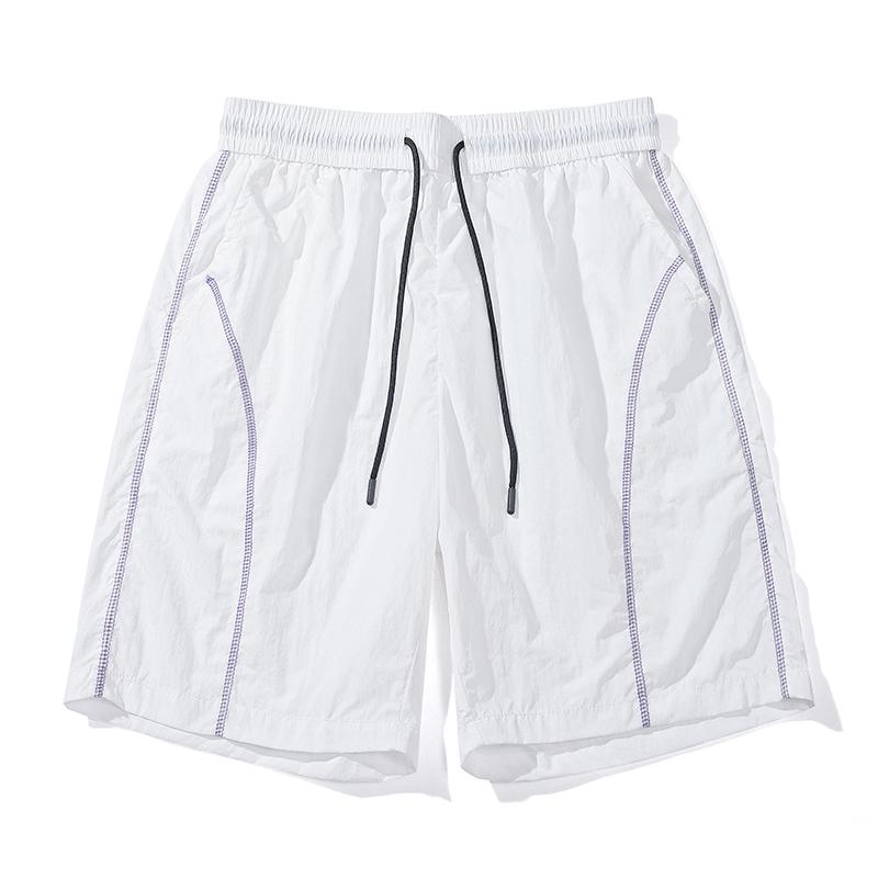 

Workwear Shorts for Men, Summer Couples, Sports and Casual Five Quarter Pants XXXXL белый