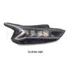 Fits Kia K5 2019-2021 LED Headlight Assembly with Low Beam & Daytime Running Light