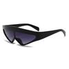 Vintage Trendy Technological Punk Goggles Women Men Futuristic Sun Eyeglasses For Outdoor Use Lady Man Glasses UV Protection 400