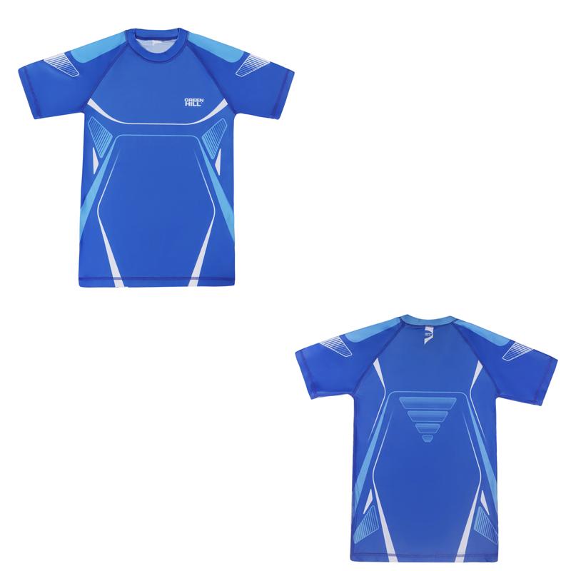 2025 New GREEN HILL Boxing Shirt 3D Men's and Women's T-shirt MMA Judo Outdoor Sports Fitness Training Men's Top Large Size 6XL