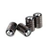Für VW Neue 4 Stück Rostschutz Auto Rad Reifen Ventil Schaftkappen Abdeckung Für Volkswagen Rline GTI Golf Bora Scirocco POLO Sharan Sa