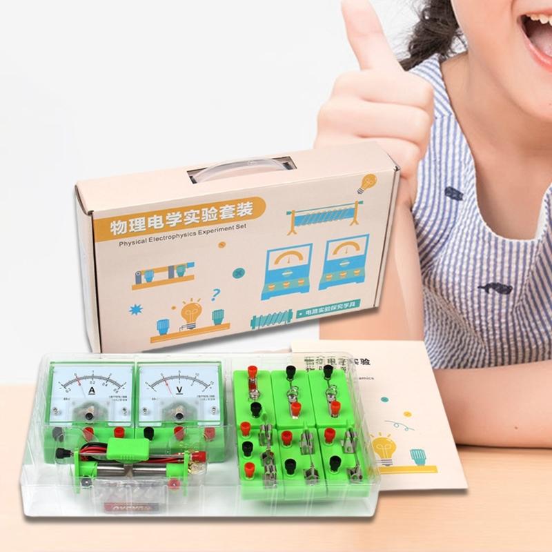 Physics Electrophysics Experiment Set Science Experiment Kits Building Circuits for Classroom Science Experiments