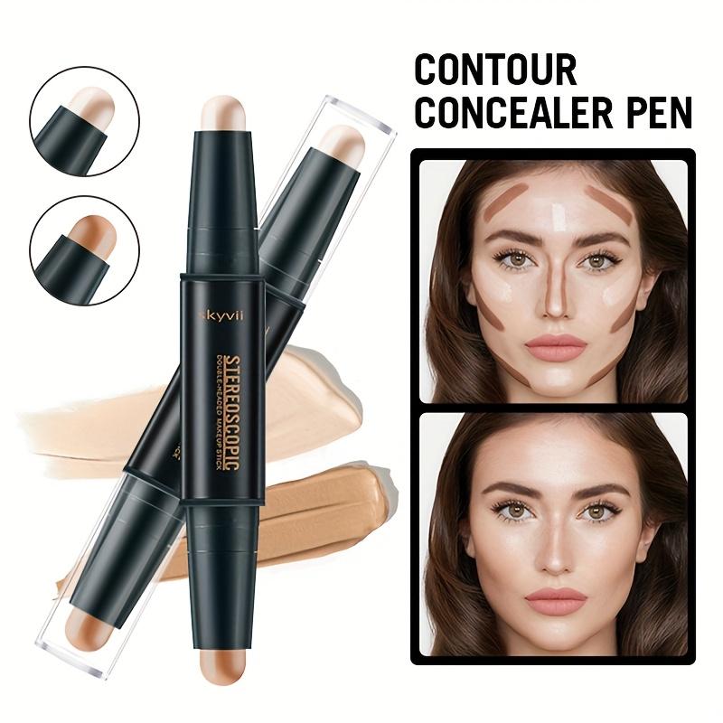 Stick Contouring et Highlighter Double Embout pour Tous Types de Peau