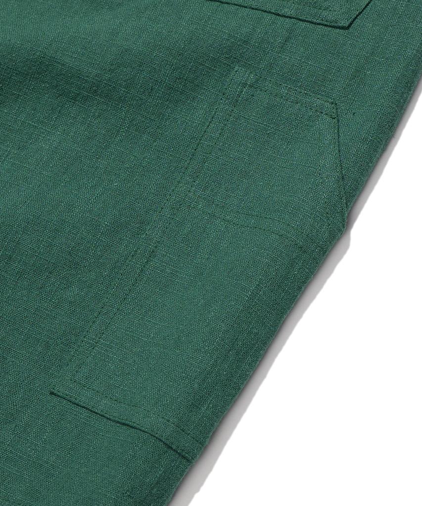 BROWNBREATH Tag Easy Short Pants - Blue Green