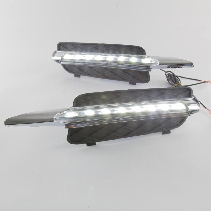 Chrome Daytime Running Lights for BMW X5 E70 (2007-2010)