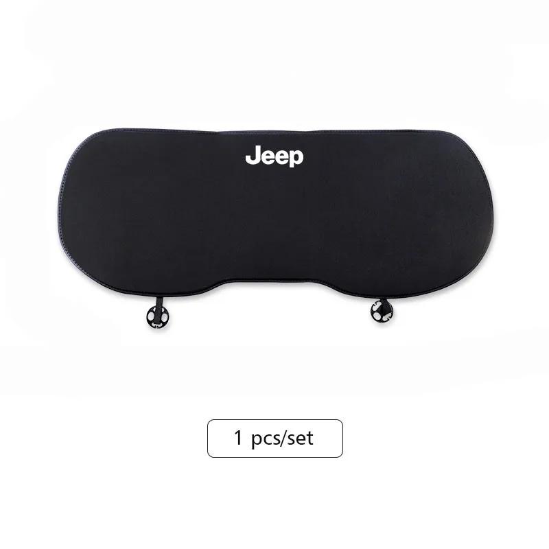 

For Jeep Flax Car Seat Cover Backrest Pad Cushion Mat For Jeep Wrangler Rubicon Renegade Compass Grand Cherokee Patriot Liber