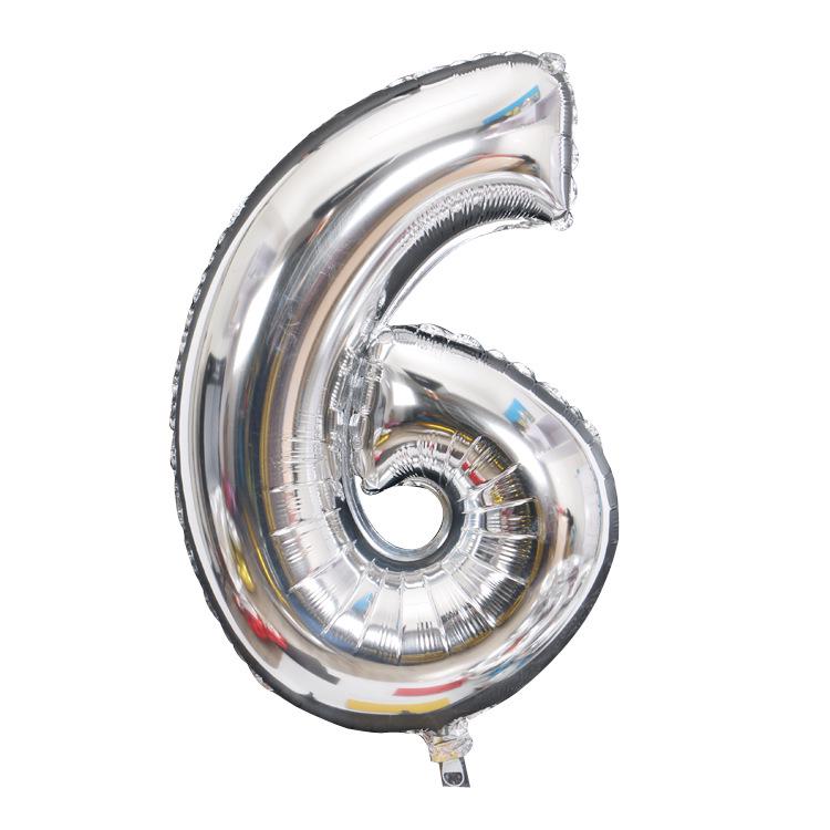 Gold Number Balloons 40 Inch Foil Balloon Adult Kids Birthday Anniversary Decoration Party Gold 0 1 2 3 4 5 6 7 8 9 Balloon