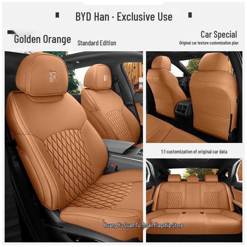BYD Han DMI/EV Seat Cushion Full Coverage Honor Edition - Four Seasons Compatible BYD Han 2020-2025 Electric [Pure Electric]