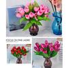 2pcs Artificial Flowers Tulips Real Touch Hand Faux Flower for Wedding Decoration Party Arrangements Garden Decor