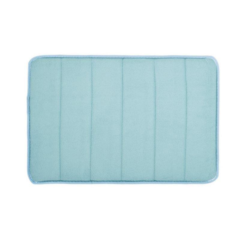40x60cm Bathroom Bath Mat Safety Stripes Non-slip Toilet Shower Foot Mat Coral Velvet Absorbent Carpet Rug Home Decorations