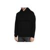 Emporio Armani FW22 Letter Pattern Printed Hooded Sweatshirt Men Sweatshirt Black 6L1ML9-1JWPZ-0057
