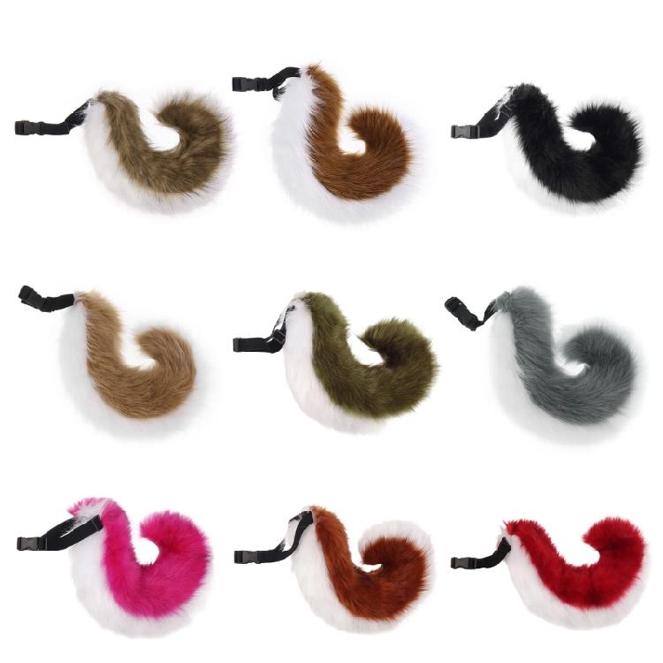 Accessoire de Queue d'Animal Doux et Léger pour Costume Accessoires de Jeu de Rôle Anime Idéal Pour les Fêtes à Thème et les Tenues Créatives