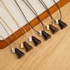 Retro Geometric Wood Pendant Necklace for Women – Unique High-End Sweater Chain Accessory