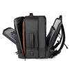 Sac à dos unisexe intelligent multicouche - Port USB, Zones humide/sèche et Compartiment à chaussures, Oxford léger pour le travail/voyage/usage quotidien