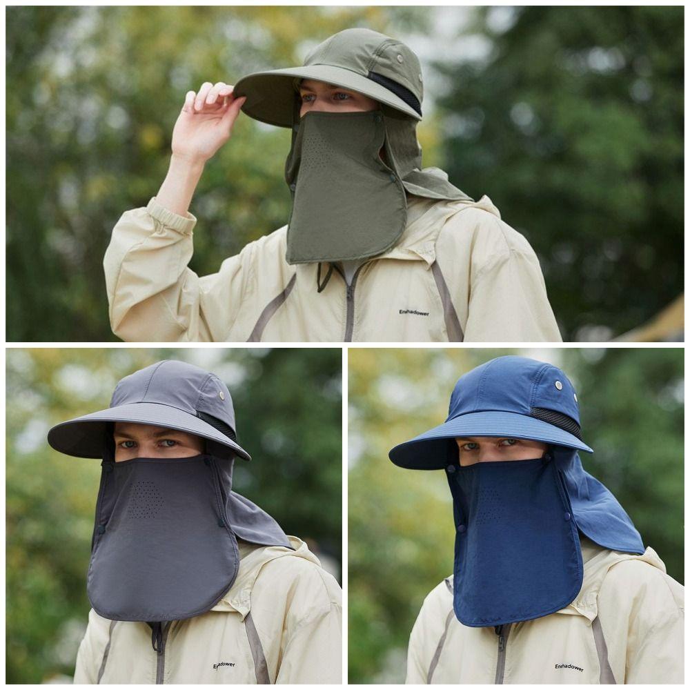 

Ветрозащитная шляпа-унисекс, солнцезащитная кепка, модная уличная шляпа-ведро для рыбалки хаки