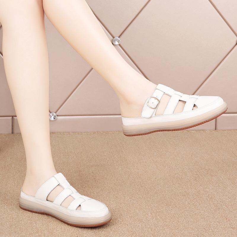 Sandals summer new flat-bottomed casual comfortable soft-soled jelly shoes non-slip Roman shoes
