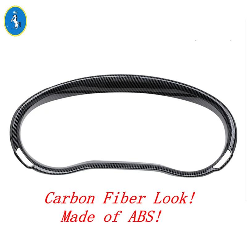 Carbon Fiber Auto Gear Head / Window Glass Lift / Steering Wheel / Door Speaker Accessories Cover Trim For Mazda 3  -