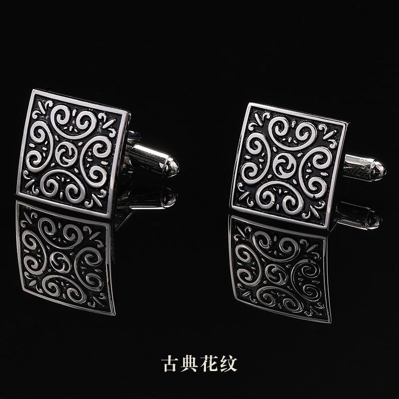 Scatola Regalo Completo da Uomo Manica a Doppia Manica Fibbia Manica Spilla Camicia Fibbia Polsino Gemelli Fibbia Polsino da Donna Spilla Polsino