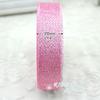 (25 yards/roll) 3/4''(20mm) Pink Metallic Glitter Ribbon Colorful gift package wedding ribbons wholesale