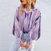 Spring and Autumn Women's New Fashion Printed Versatile Casual Long Sleeve Shirt