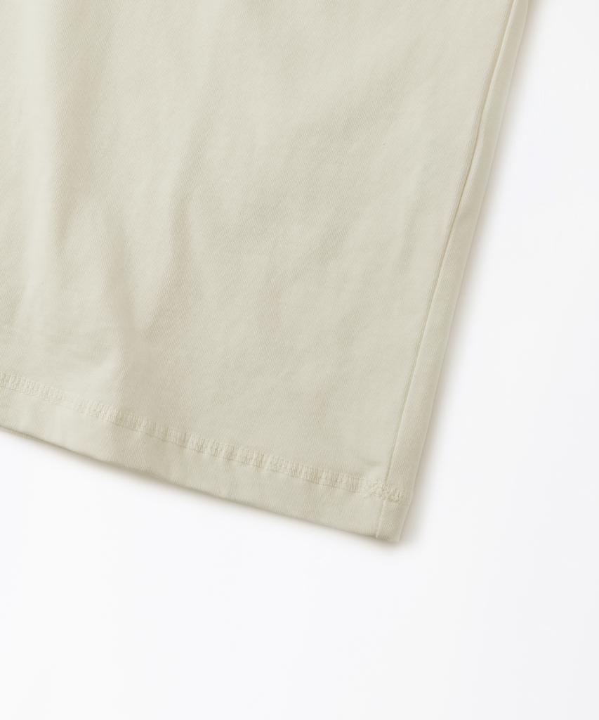 OUTSTANDING Ringer T-Shirt_Off White/Brown