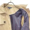Brooks Brothers Hooded Trench Coat Light Beige Women Used