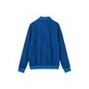 adidas Originals SS23 Adicolor 70s Retro Series Logo Patch Sports Long Sleeve Zip Hoodie Men Hoodies Blue IP6980