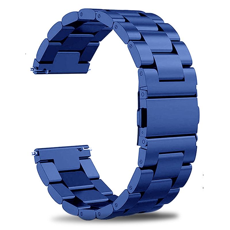 22mm 20mm 18mm Metal Strap for Samsung Galaxy Watch 3 4 Active2 S2 Gear S3 Gt 2 Huawei GT2/Amazfit GTR Stainless Steel Bracelet Gift for Mother's Day