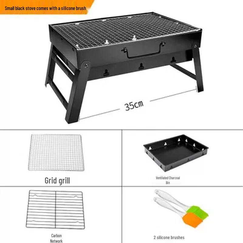 Foldable Charcoal BBQ Grill