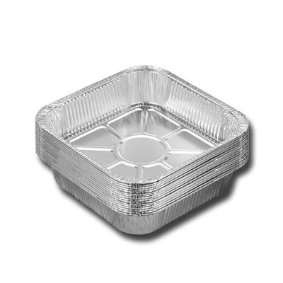 Faxilon 7-inch Square Air Fryer Aluminum Foil Trays (20-Pack)