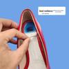 PU Gel Heel Pads - Soft, Comfortable, Transparent, Non-Slip, Half-Size Cushion for High Heels