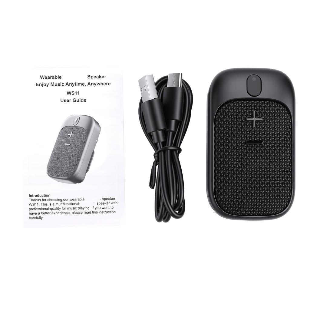 Kleiner tragbarer Lautsprecher Bluetooth-Lautsprecher Kabellos Tragbar Klein für Outdoor Laufen Radfahren Lautsprecher Tragbarer Subwoofer mit magnetischem Ständer