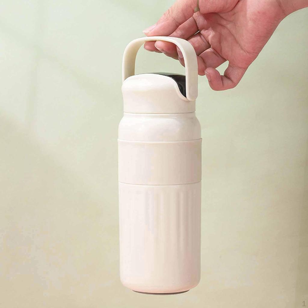 Insulated Water Bottle Drink 500 Ml Portable with Smart Temperature Travel Mug Cup for