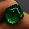 Natural Green Emerald Loose Gemstone 8.81 Ct Colombian Square Cut for Jewelry Making and Crafts