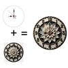 25x25cm Wood Wall Clock That Represents the Thought and Care Behind a Gift