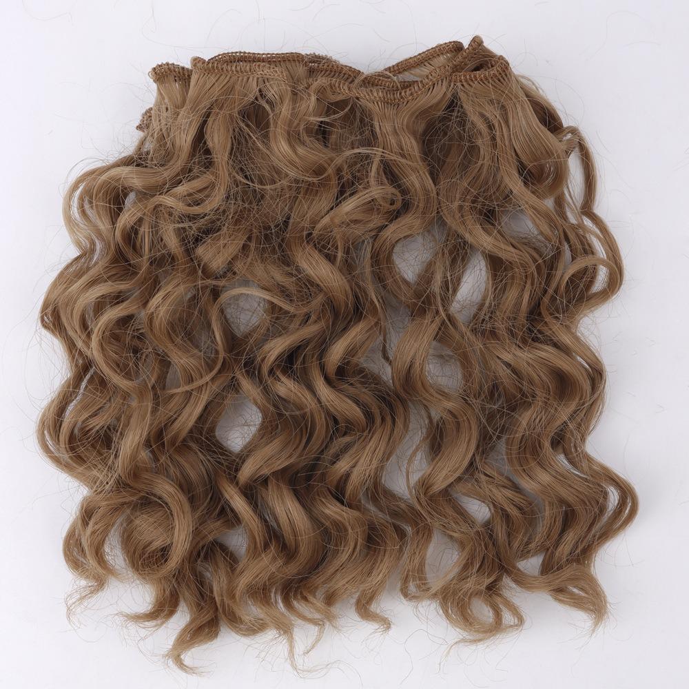 Hochtemperatur-Draht BJD-Puppe Lockiges Haar Imitation Locken Puppenhaar BJD-Perücke DIY DIY-Sachen