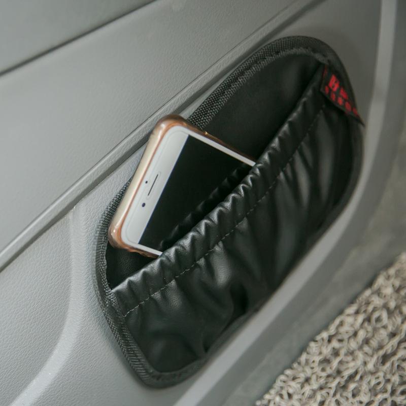Car Interior Phone Holder & Storage Net Bag