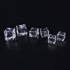 10Pcs/Pack Fake Artificial Acrylic Ice Cubes  Clear 2/2.5/3Cm Square,