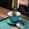 Ceramic Sancai Gaiwan Chinese Retro Tea Tureen Upscale Teaware Tea Cup Kung Fu Teacups Home Decor Porcelanas Tea Cups