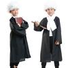 Childrens Courtroom dressing up Costume Soft Breathable Fabric Lawyer Judge Pretend Play Outfit For Boys And Girls