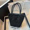 Elegant Sparkling Square Bag PU Bucket Handbag Fashion Bright Rhinestone Shoulder Bag  Shopping