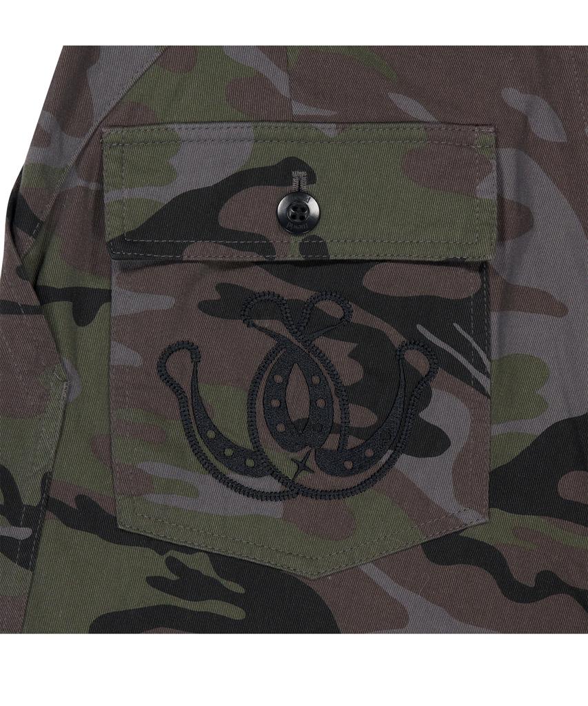 TUEWID Classic Utility Trousers In Camouflage