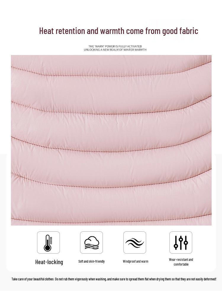 2025 Women's Down Cotton Vest: New Autumn/Winter Warm Outerwear for Middle-Aged Moms